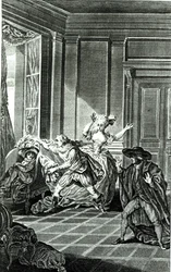 Scène uit Act I van 